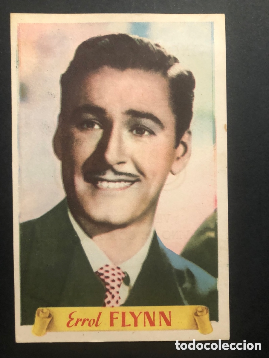 Cine: Programa foto errol flynn Con publicidad bodega bellon ecija A10