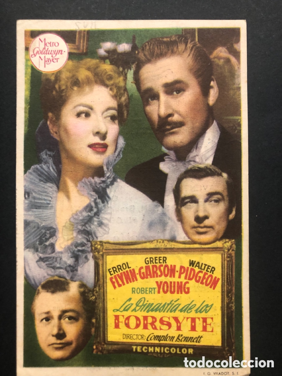 Cine: Programa la dinast&iacute;a de los forsyte errol flynn Con publicidad cine sur mislata A10