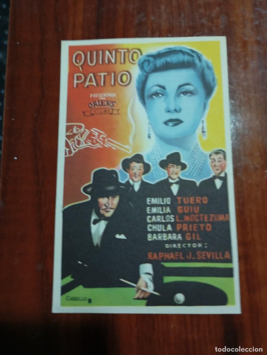  Flyers Publicitaires de films Anciens: VERDE3-- PROGRAMA DE CINE -- QUINTO PATIO