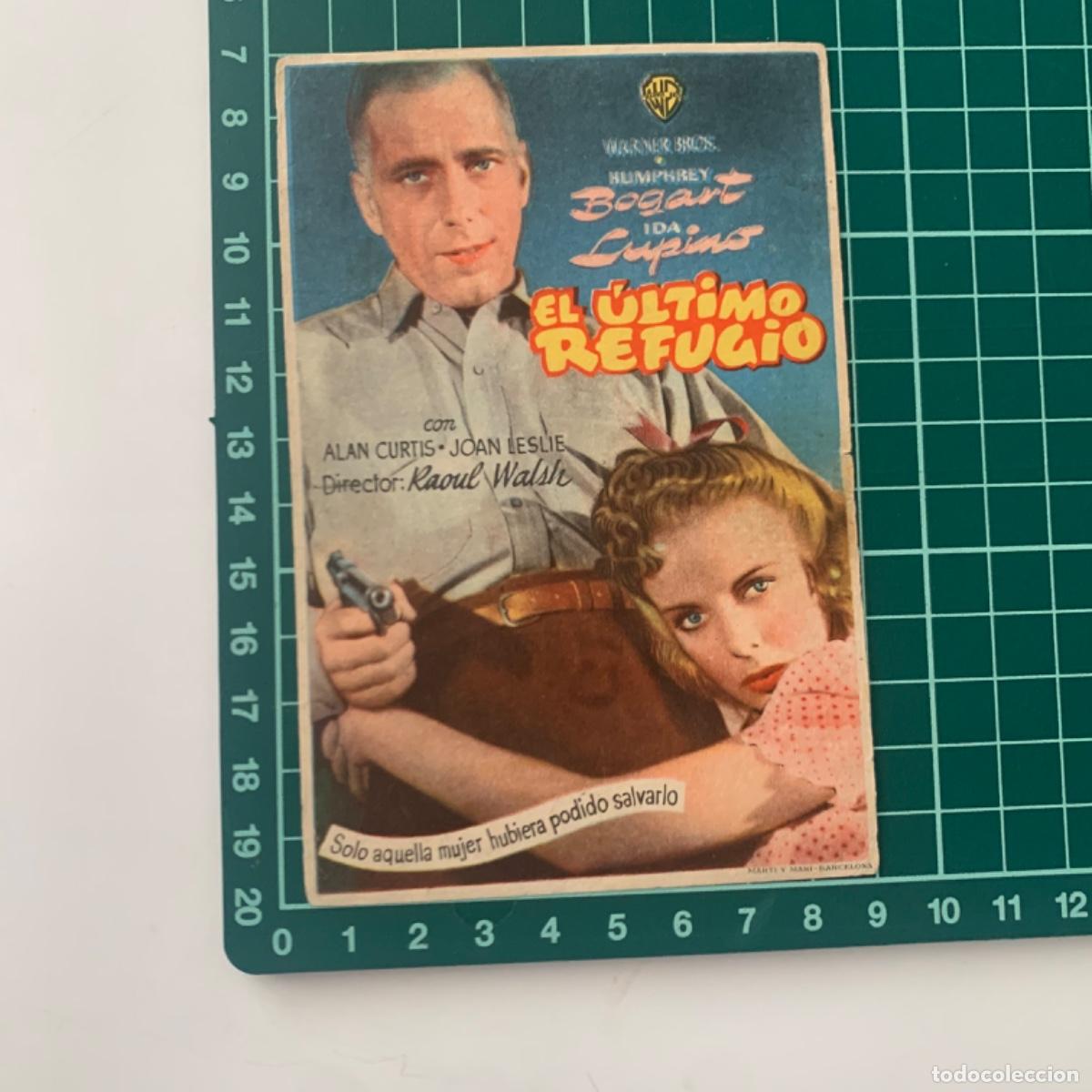 Cine: Folleto de mano programa de cine pel&iacute;cula el ultimo refugio - Foto 1