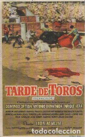 Cine: PROGRAMA DE CINE: TARDE DE TOROS PC-7946 - Foto 1