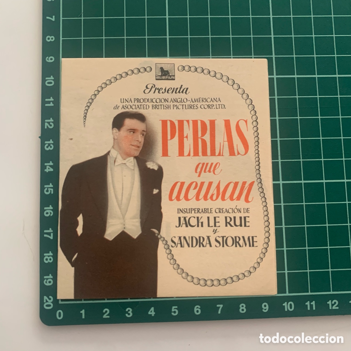 Cine: folleto de mano programa de cine pelicula perlas que acusan - Foto 1