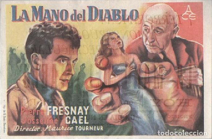 Cine: PROGRAMA DE CINE: LA MANO DEL DIABLO PC-7971 - Foto 1