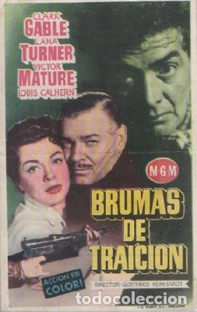 Cine: PROGRAMA DE CINE: BRUMAS DE TRAICI&Oacute;N PC-7975 - Foto 1