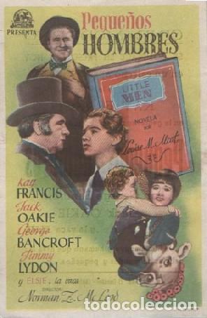 Cine: PROGRAMA DE CINE: PEQUE&Ntilde;OS HOMBRES PC-7976 - Foto 1