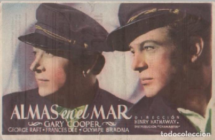 Cine: PROGRAMA DE CINE: ALMAS EN EL MAR PC-7980 - Foto 1