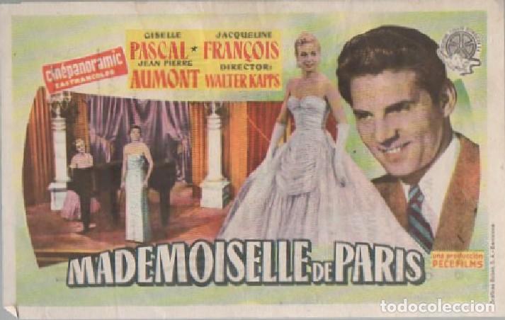 Cine: PROGRAMA DE CINE: MADEMOUSELLE DE PAR&Iacute;S PC-7988 - Foto 1