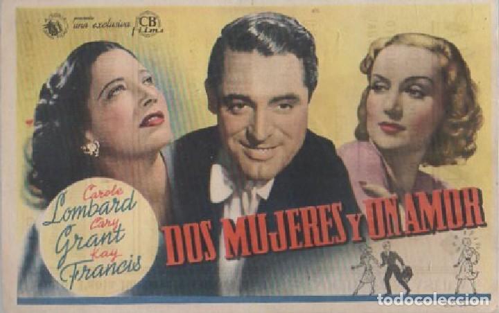 Cine: PROGRAMA DE CINE: DOS MUJERES Y UN AMOR PC-7989 - Foto 1