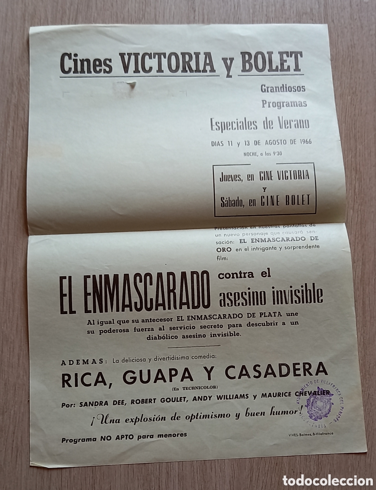 Cine: ANTIGUO PROGRAMA DE CINE - Foto 7