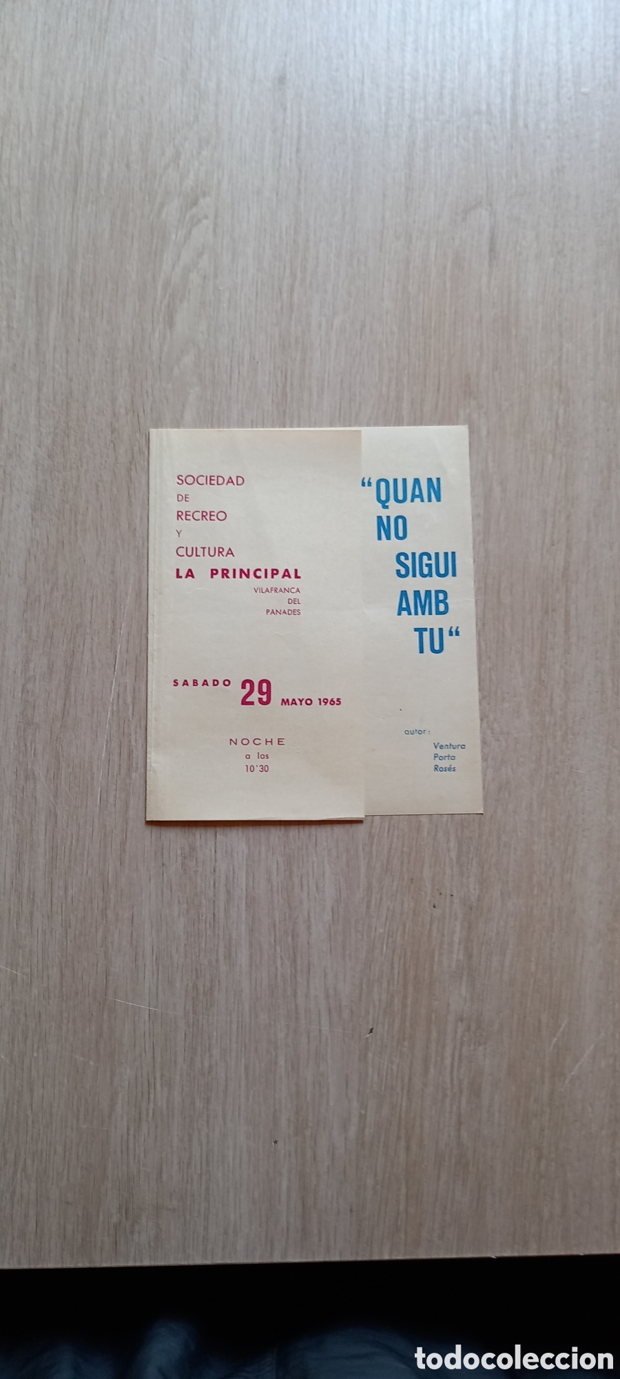 Cine: ANTIGUO PROGRAMA DE CINE - Foto 2