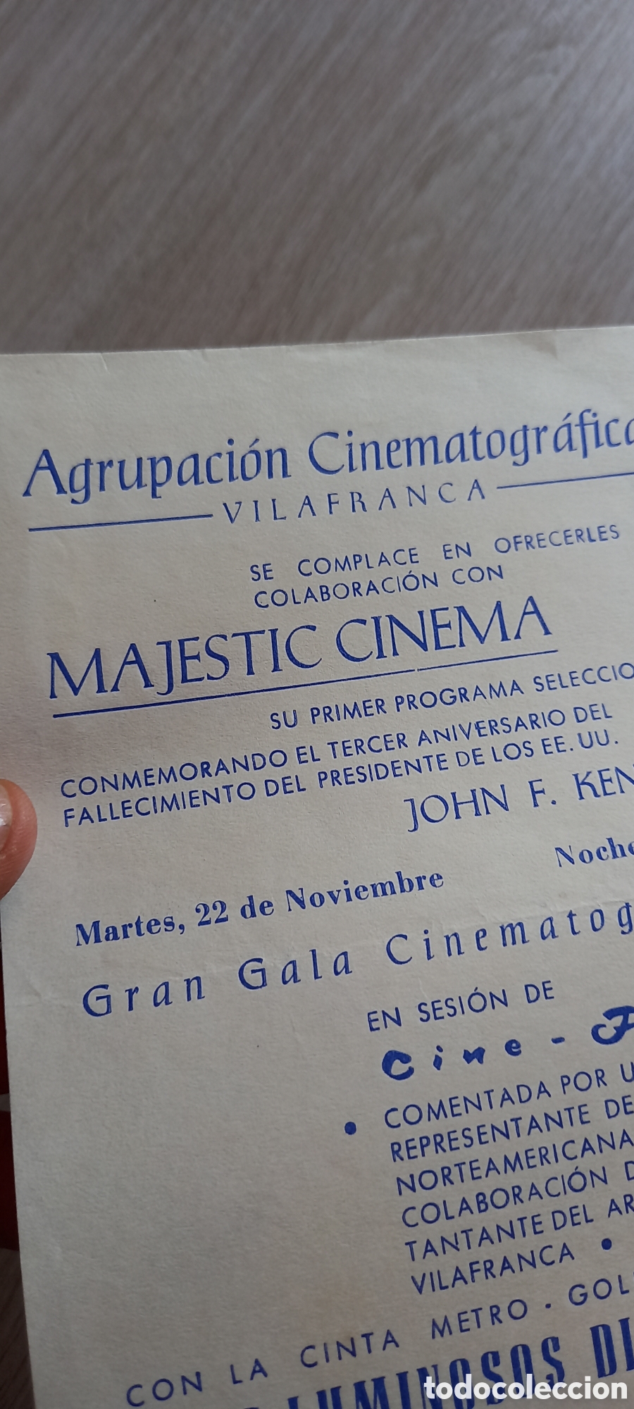 Cine: ANTIGUO PROGRAMA DE CINE - Foto 3