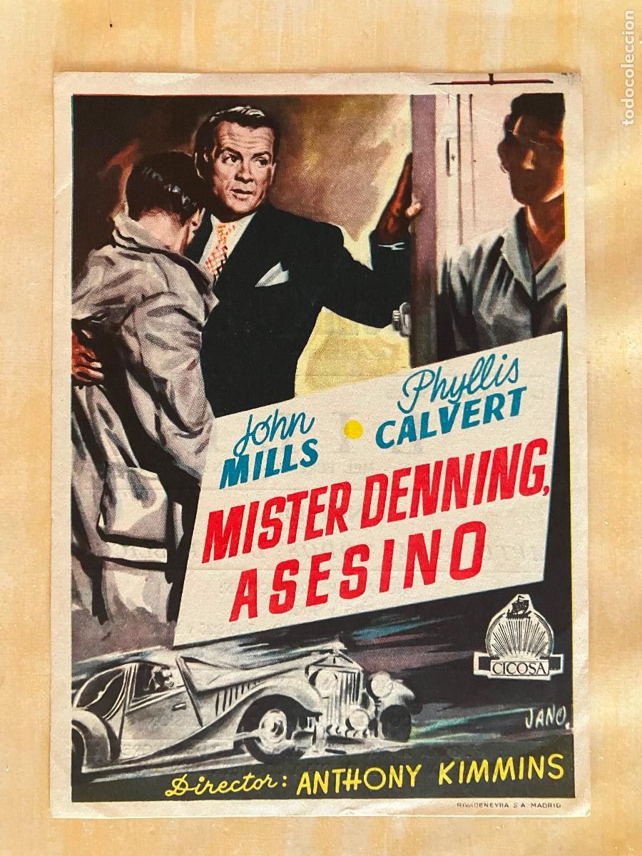 Cine: Mister Denning asesino - Programa de cine Badalona C/P
