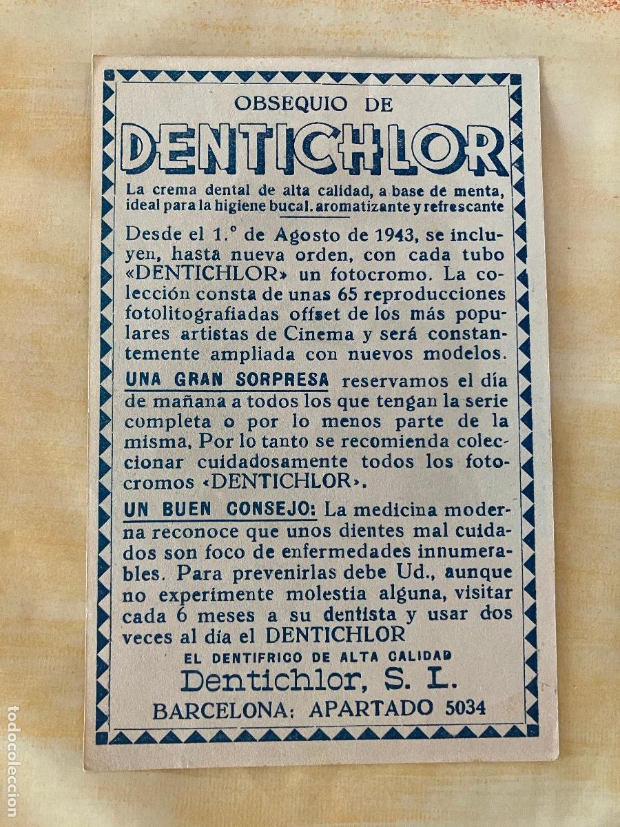 Cine: Imperio Argentina - Programa de cine C/P Cifesa Dentichlor - Foto 2