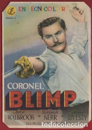 Cine: PROGRAMA DE CINE: CORONEL BLIMP PC-8016 - Foto 1