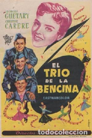 Cine: PROGRAMA DE CINE: EL TRIO DE LA BENCINA PC-8022 - Foto 1