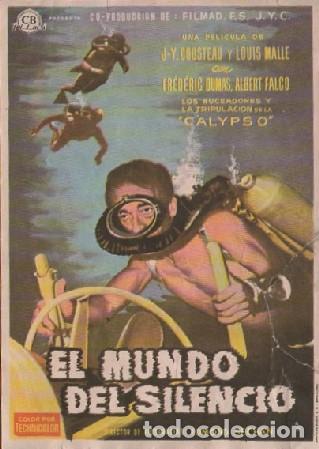 Cine: PROGRAMA DE CINE: EL MUNDO DEL SILENCIO PC-8039 - Foto 1