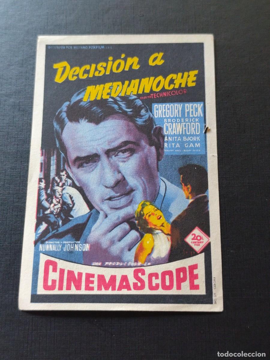 Cine: Decision a medianoche con publicidad Cinema Goya Alcoy