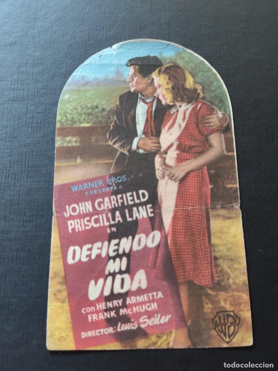 Cine: Defiendo mi vida Troquelado con publicidad Teatro L&iacute;rico y Palacio Avenida
