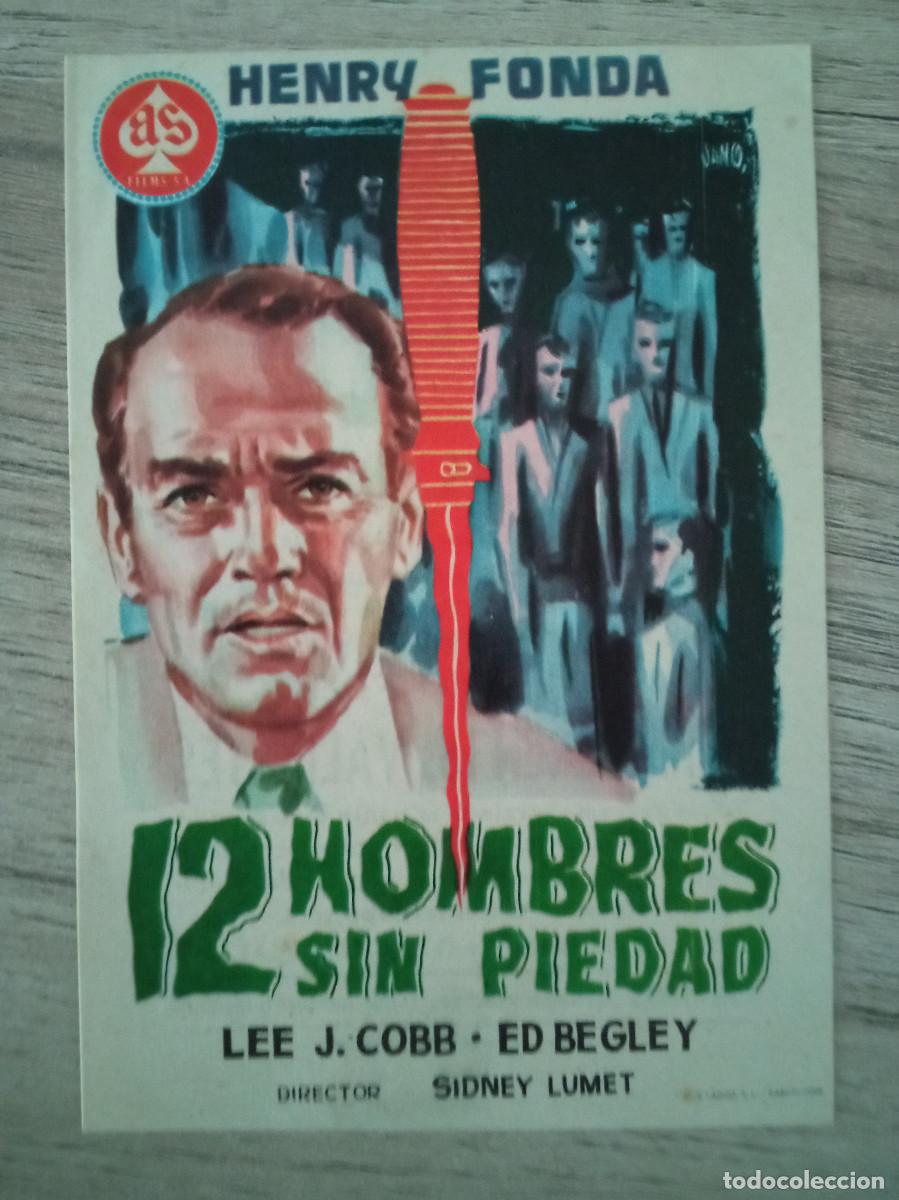 Cine: 12 HOMBRES SIN PIEDAD, HENRY FONDA, CINES DE SANS, 1959