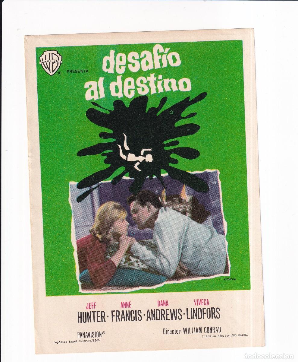 Cine: DESAFIO AL DESTINO : JEFF HUNTER - Foto 1