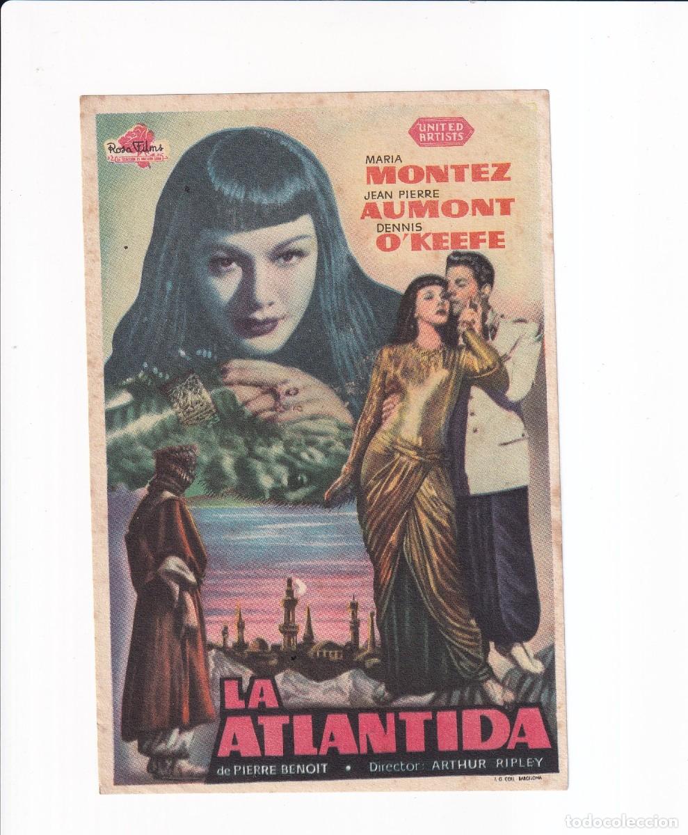 Cine: LA ATLANTIDA .- MARIA MONTEZ - Foto 1