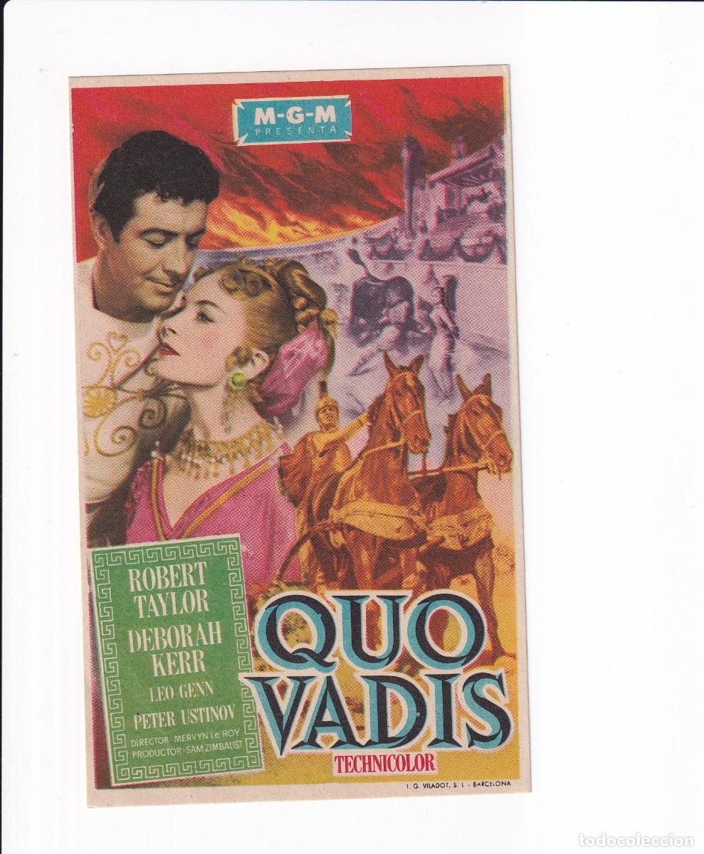 Cine: QUO VADIS .- ROBERT TAYLOR - Foto 1