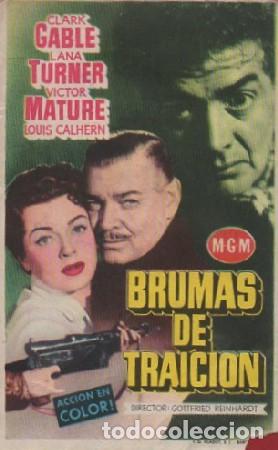 Cine: PROGRAMA DE CINE: BRUMAS DE TRAICI&Oacute;N PC-8070 - Foto 1