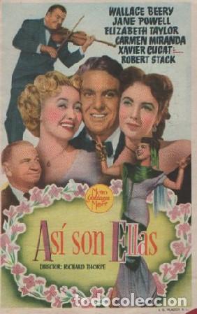 Cine: PROGRAMA DE CINE: AS&Iacute; SON ELLAS PC-8078 - Foto 1