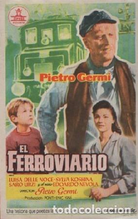Cine: PROGRAMA DE CINE: EL FERROVIARIO PC-8096 - Foto 1