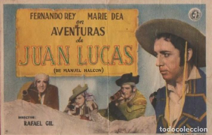 Cine: PROGRAMA DE CINE: AVENTURAS DE JUAN LUCAS PC-8108 - Foto 1