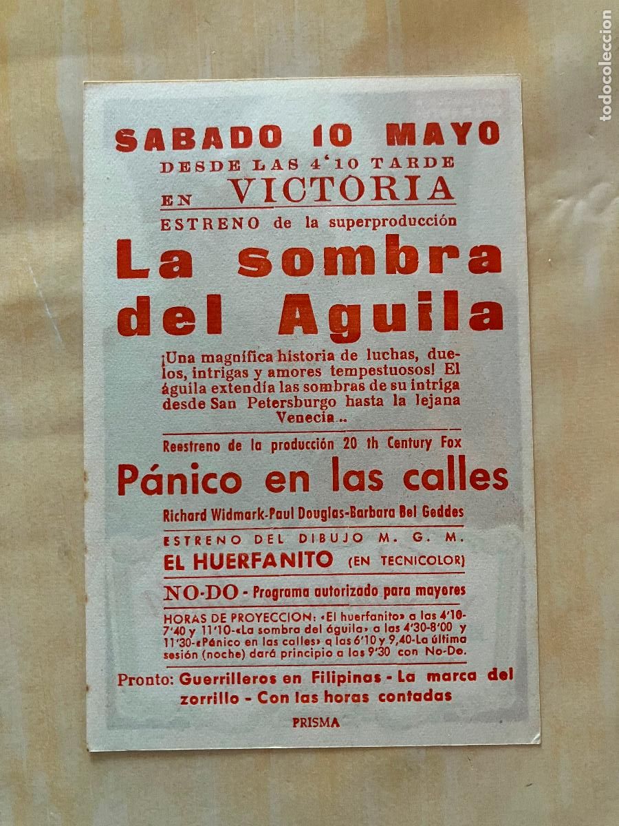Cine: La sombra del &aacute;guila - Programa de cine C/P Badalona - Foto 2