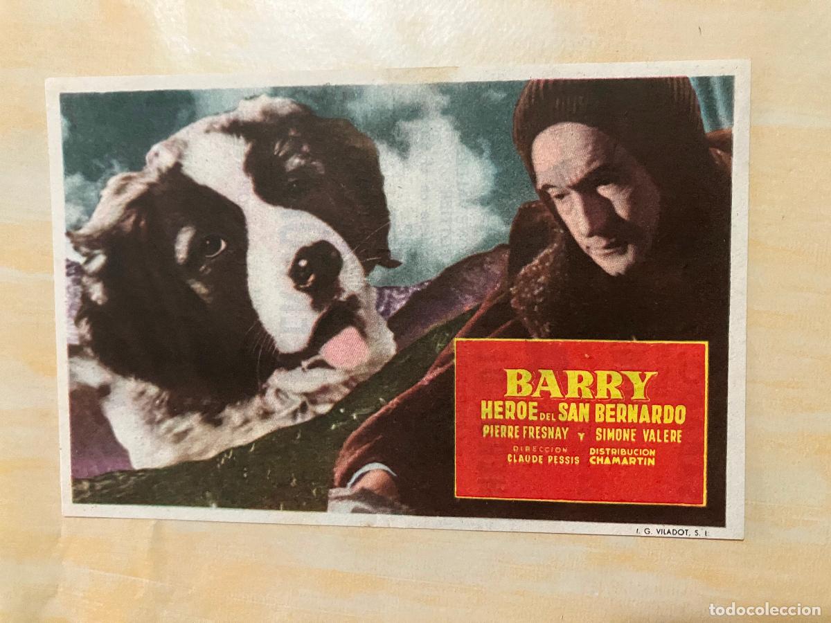 Cine: Barry h&eacute;roe de San Bernardo - Programa de cine C/P Badalona 1951 - Foto 1