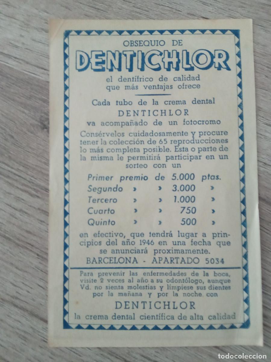 Cine: LOUIS HAYWARD, PUBLICIDAD DE DENTICHLOR - Foto 2