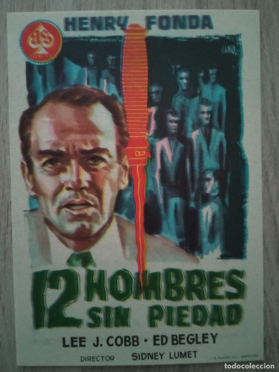 Cine: 12 HOMBRES SIN PIEDAD, HENRY FONDA, CINE CONSULADO, BILBAO