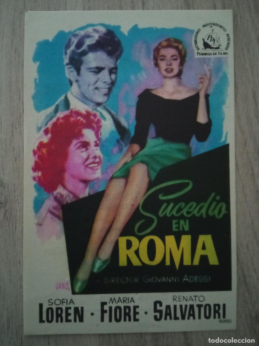 Cine: SUCEDI&Oacute; EN ROMA, SOFIA LOREN, CINE CONSULADO, BILBAO - Foto 1