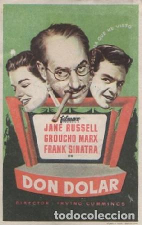 Cine: PROGRAMA DE CINE: DON D&Oacute;LAR PC-8127 - Foto 1