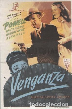 Cine: PROGRAMA DE CINE: VENGANZA PC-8130 - Foto 1