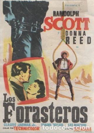 Cine: PROGRAMA DE CINE: LOS FORASTEROS PC-8131 - Foto 1