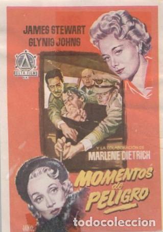 Cine: PROGRAMA DE CINE: MOMENTOS DE PELIGRO PC-8134 - Foto 1