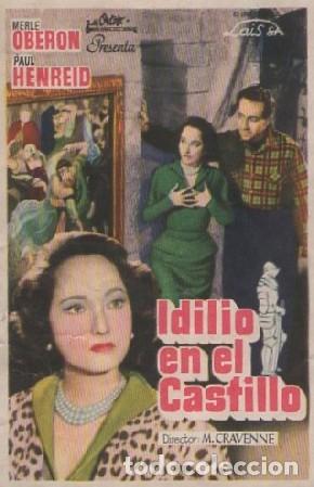 Cine: PROGRAMA DE CINE: IDILIO EN EL CASTILLO PC-8144 - Foto 1