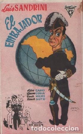 Cine: PROGRAMA DE CINE: EL EMBAJADOR PC-8149 - Foto 1