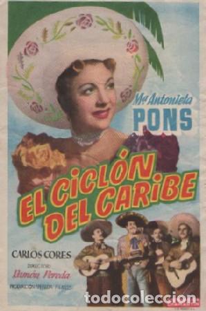 Cine: PROGRAMA DE CINE: EL CICL&Oacute;N DEL CARIBE PC-8152