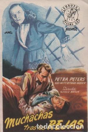 Cine: PROGRAMA DE CINE: MUCHACHAS TRAS LAS REJAS PC-8173 - Foto 1