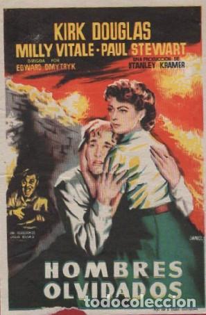 Cine: PROGRAMA DE CINE: HOMBRES OLVIDADOS PC-8178 - Foto 1