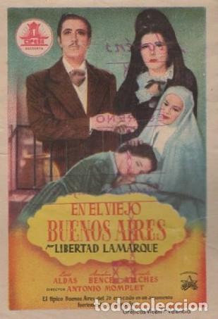 Cine: PROGRAMA DE CINE: EN EL VIEJO BUENOS AIRES PC-8181 - Foto 1