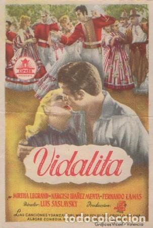 Cine: PROGRAMA DE CINE: VIDALITA PC-8186 - Foto 1