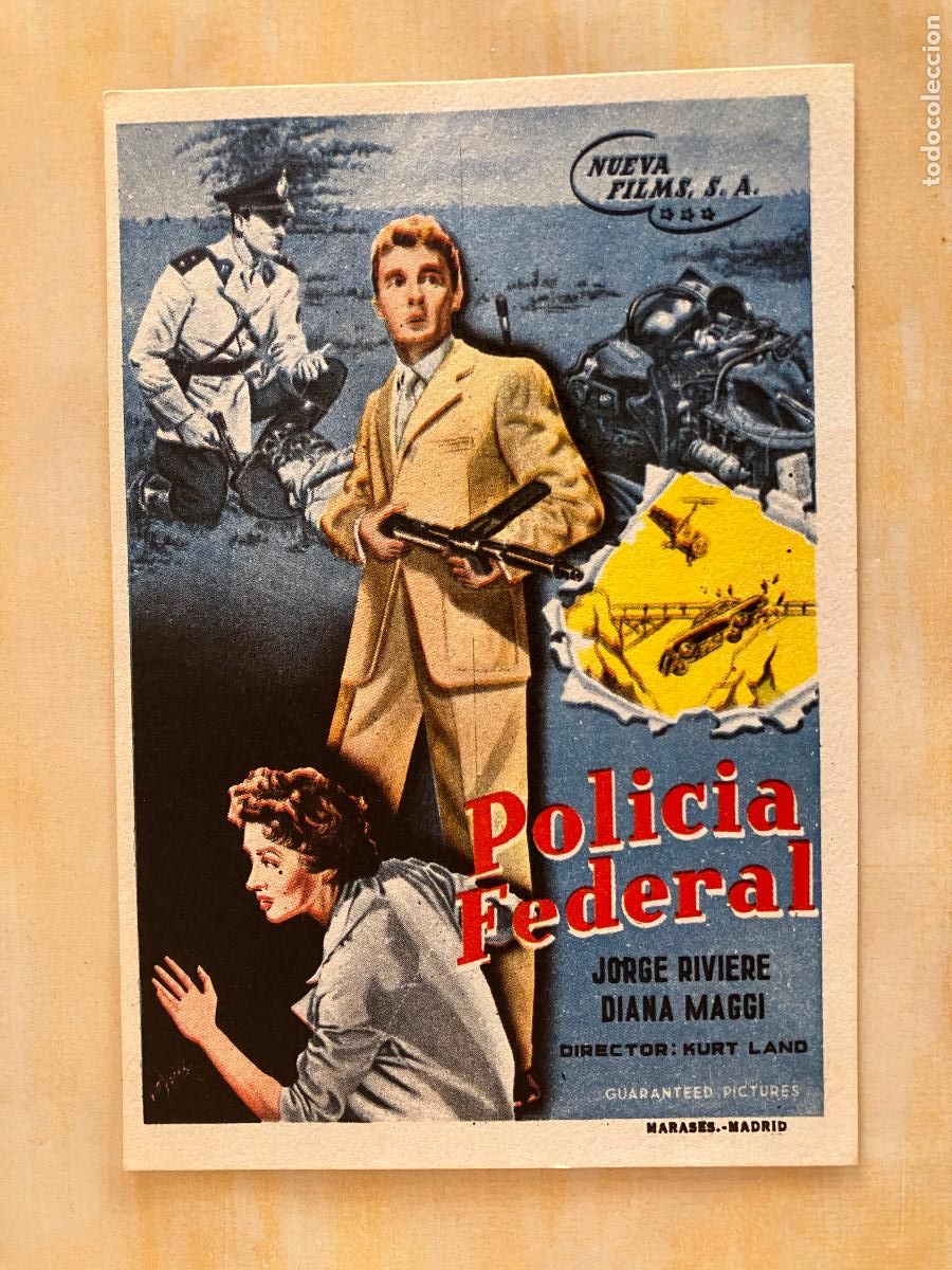 Cine: Policia federal - PROGRAMA DE CINE - S/P