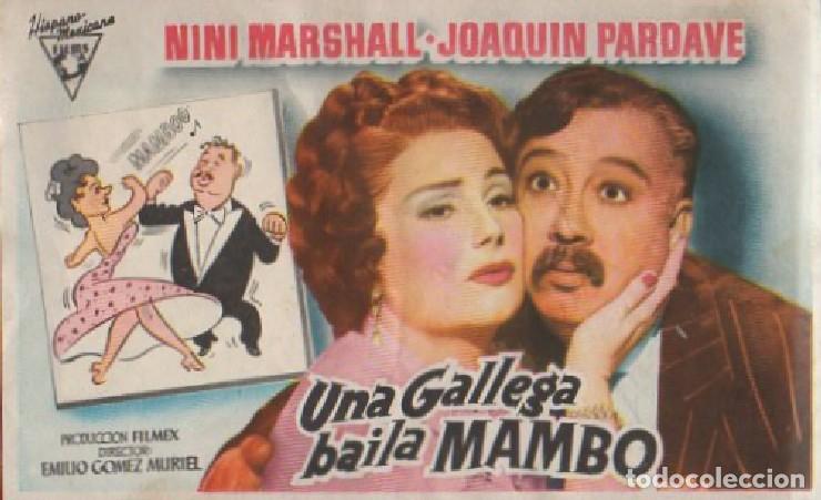 Cine: PROGRAMA DE CINE: UNA GALLEGA BAILA MAMBO PC-8192 - Foto 1