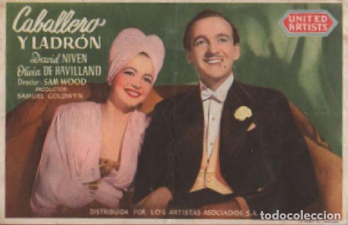 Cine: PROGRAMA DE CINE: CABALLERO Y LADR&Oacute;N PC-8194 - Foto 1