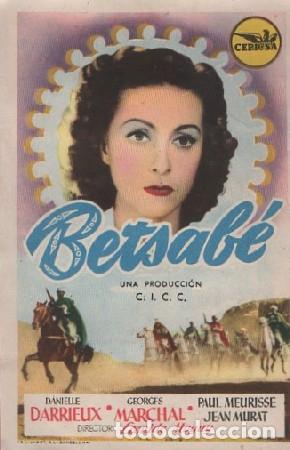 Cine: PROGRAMA DE CINE: BETSAB&Eacute; PC-8199 - Foto 1